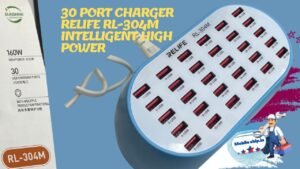 USB 30 PORT CHARGER RELIFE RL-304M INTELLIGENT HIGH POWER