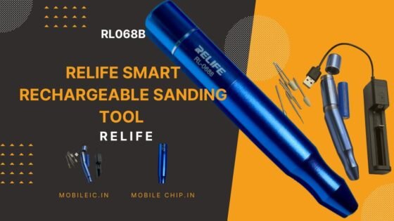 IC DRILL MACHINE|RELIFE SMART RECHARGEABLE SANDING TOOL RL068B