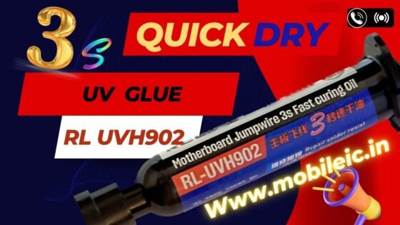v 3s Quick Dry Relife Rl-uvh902 Uv Transparent Curing Oil Jump Wire Quick Dry Solder Paste